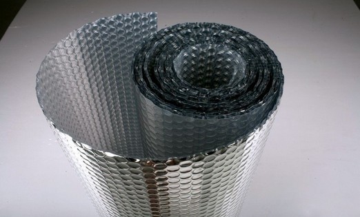 Reflective barrier metalized film bubble heat Insulation material