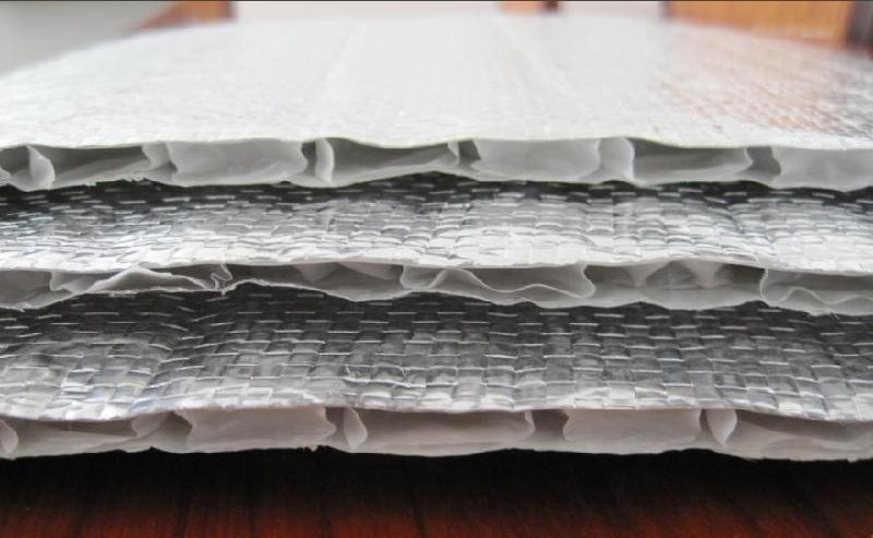 Weave cloth flame retardant air bubble Insulation material