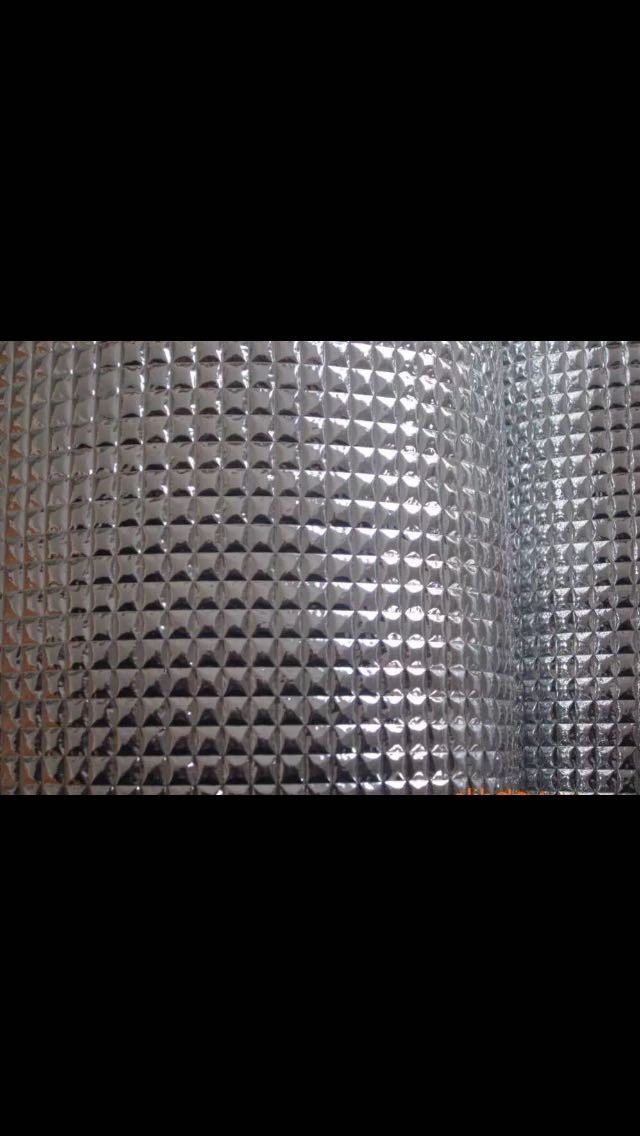pattern pyramid metalized foil epe foam raw material